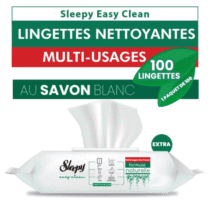 Sleepy Easy Clean lingettes multi-usages Savon Blanc x100