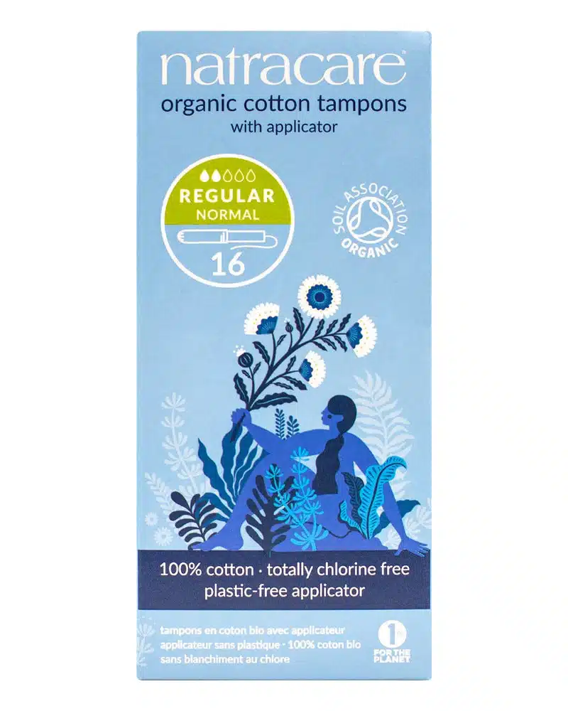 Natracare Tampons avec Applicateur Régulier – 16 unités