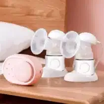 Tire-lait électrique double Mammia rose