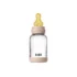 biberon en verre Bibs 120ml latex débit lent rose poudré