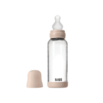 bibs biberon en verre 240ml rose poudré -7- bebemaman
