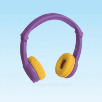 casque audio Lunii violet