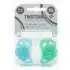sucette Twistshake 0-6 mois bleu vert