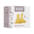 Bibs Lot de 2 tétines rondes en latex à débit lent pour biberons 0mois+