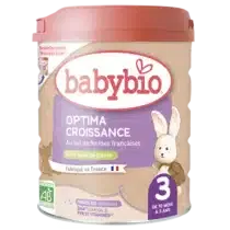 Babybio Lait de Croissance 3ème Âge Bio de 10mois à 3ans 800g