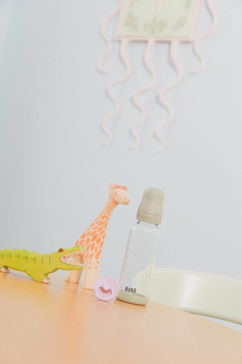 Bibs biberon en verre rond Sauge 240ml latex -5- bebemaman