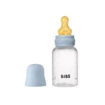 Bibs biberon rond plastique 150ml Baby blue