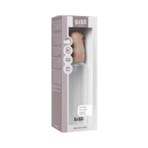 Bibs biberon rond rose poudré silicone 270ml