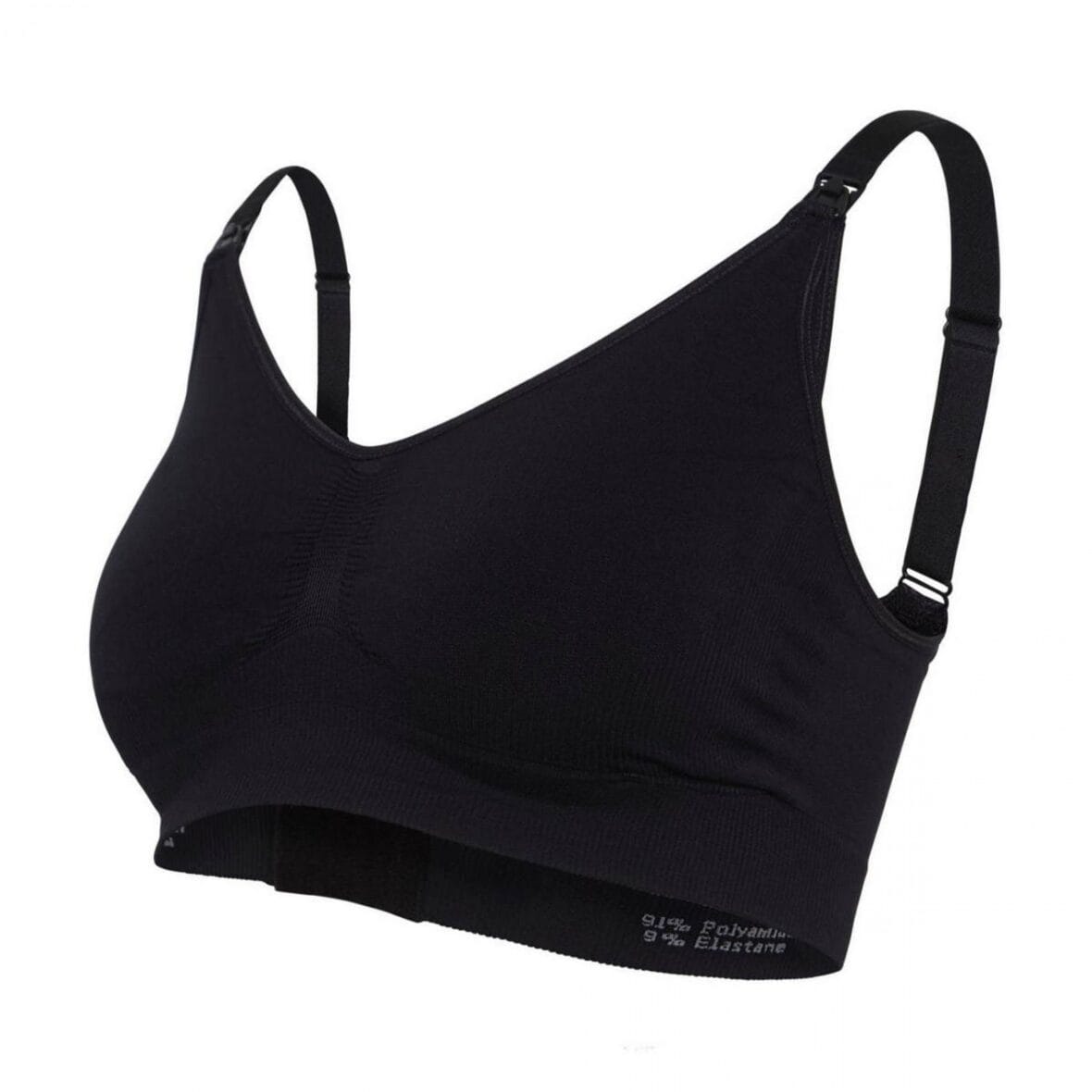 Carriwell Soutien-gorge d&rsquo;allaitement et de maternité M Original – Noir
