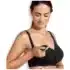Carriwell soutien-gorge rembourré grossesse et allaitement noir XL