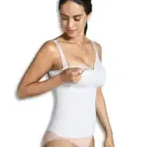 Carriwell top d’allaitement gainant blanc