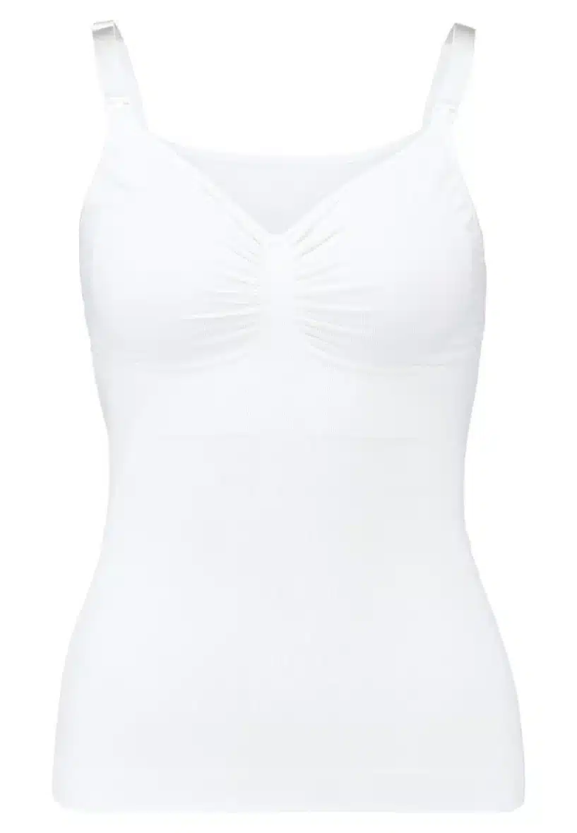 Carriwell top d’allaitement gainant blanc -6- bebemaman