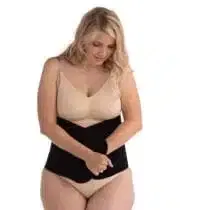 Ceinture de maintien post-partum Carriwell noire