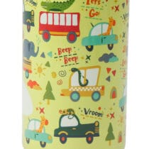 Eurekakids Gourde à Paille Vert Voiture