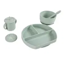 Eurekakids coffret repas silicone mint