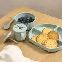 Eurekakids coffret repas silicone mint