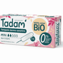 tampons dermo sensitifs mini tadam