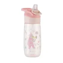 Kikkaboo gobelet avec bec verseur en silicone rose 12mois+ 450ml