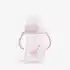 Kikkaboo gobelet avec paille en silicone Dino World rose