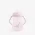 Kikkaboo gobelet avec paille en silicone Dino World rose
