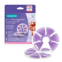 Lansinoh compresses chaud froid allaitement