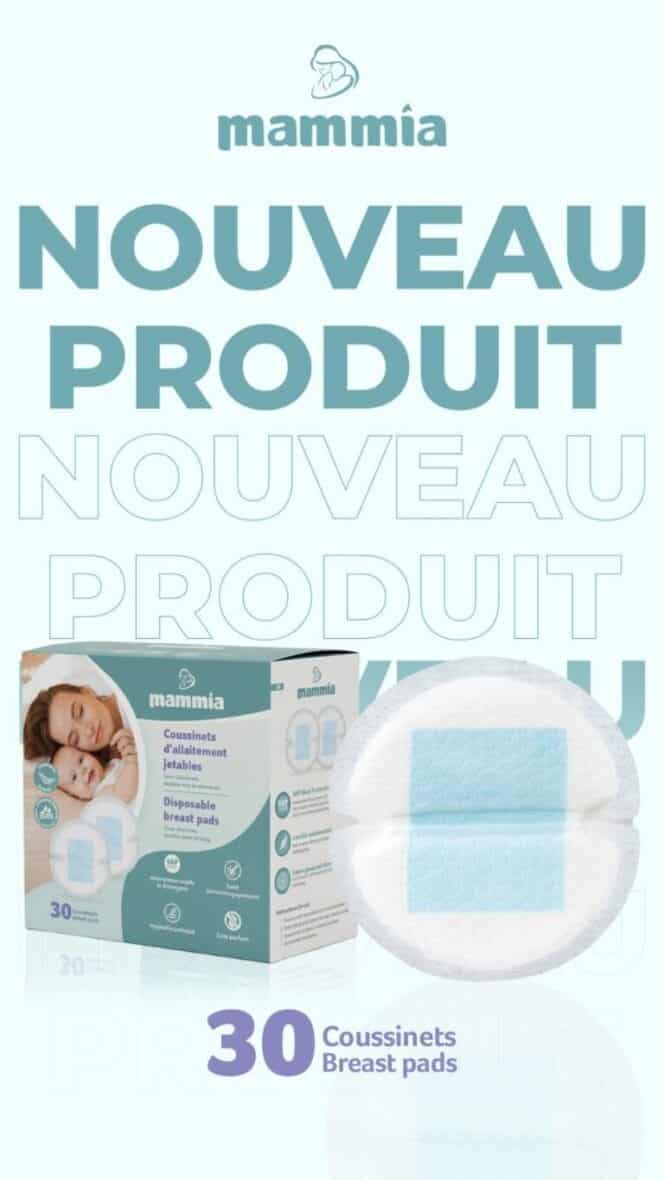 Mammia coussinets d’allaitement jetables (3) bebemaman