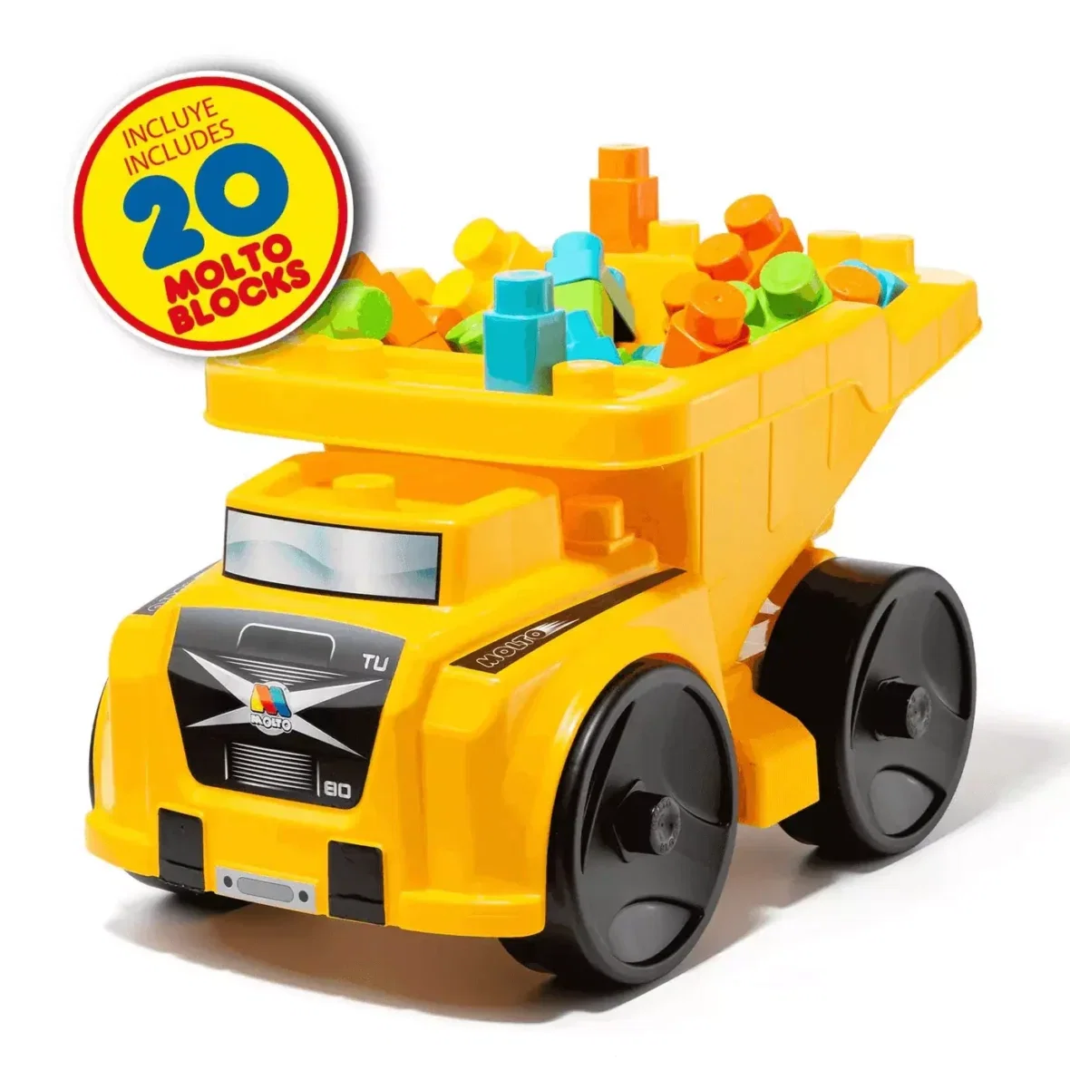 Molto Camion Benne avec 20 Blocs (5) bebemaman