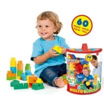 Molto Sac de Blocs 60 Pièces