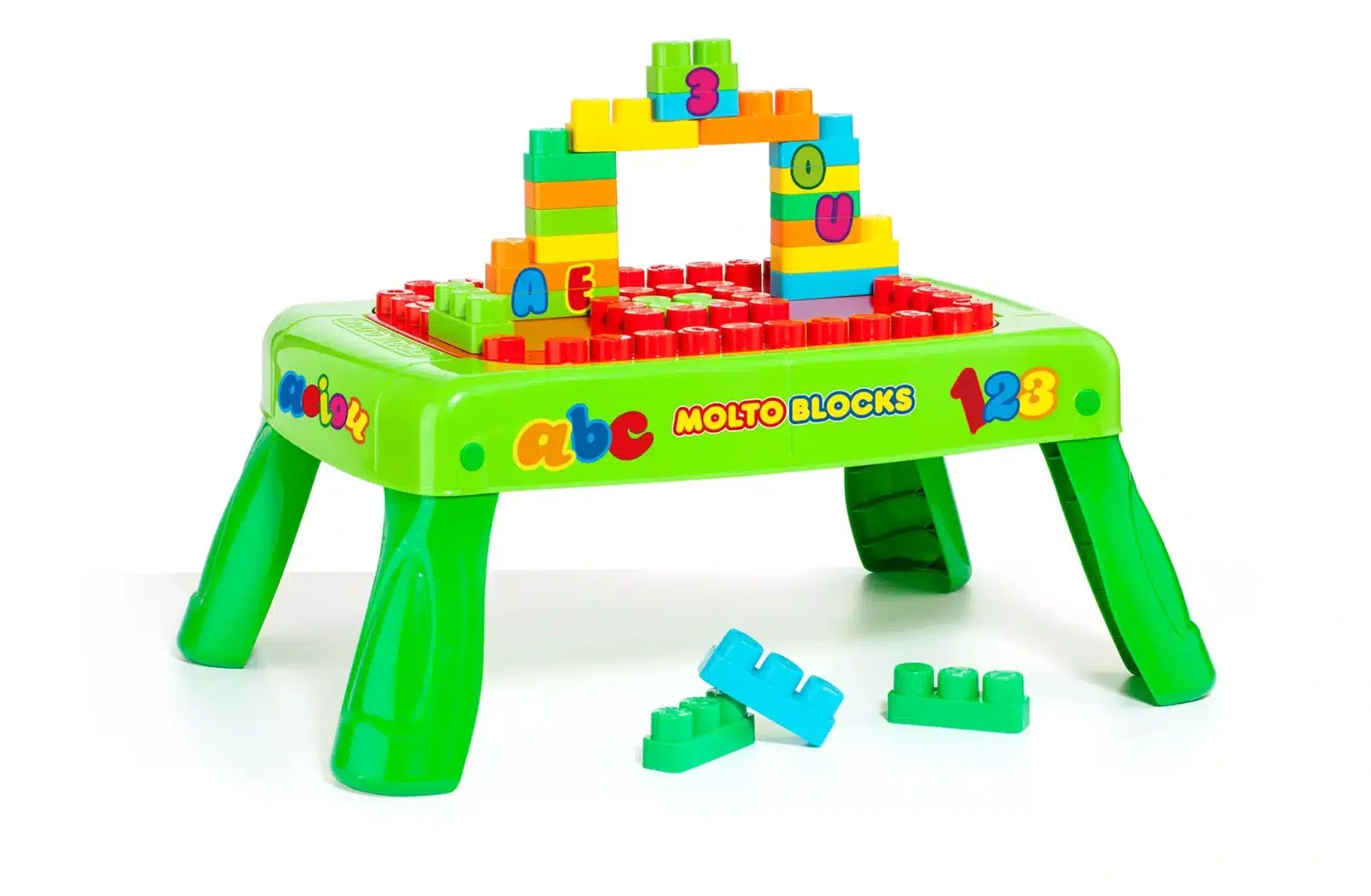 Molto Table pliable de Blocs 20 pièces