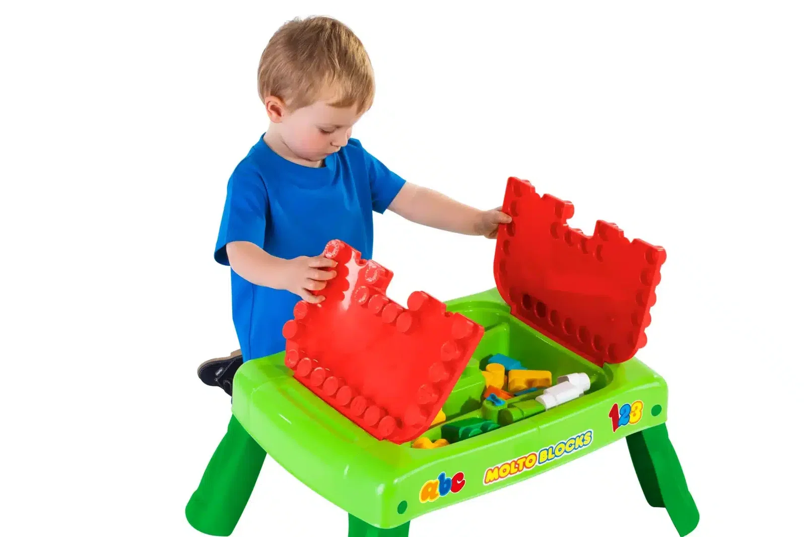 Molto Table pliable de blocs 20 pièces (2) bebemaman