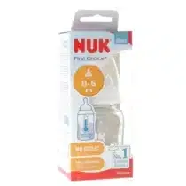 Nuk Biberon First Choice en Verre 0-6 mois