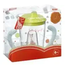 Sophie la girafe verre d’apprentissage anti-fuite