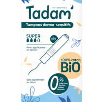 Tadam Tampons Dermo Sensitifs Super