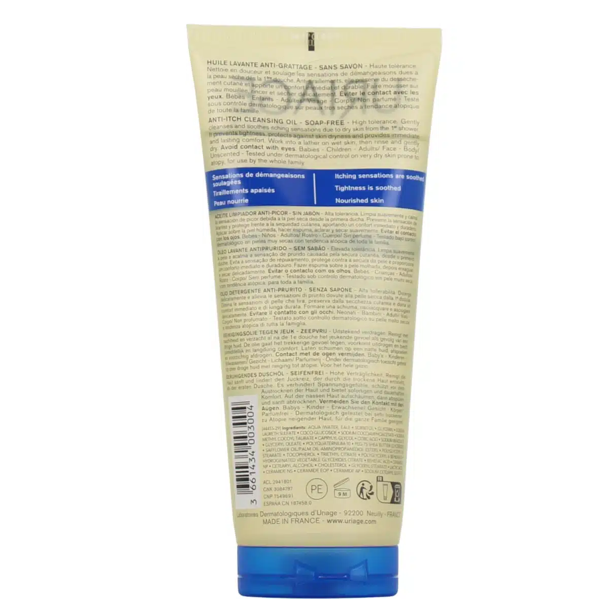 Uriage Xémose Huile Lavante anti-grattage 200ml -2- bebemaman