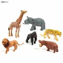 Molto set de 6 animaux sauvages