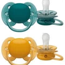 Philips Avent Sucette Ultra Soft 6-18m bleu orange