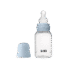 biberon Bibs rond en plastique 150ml baby blue