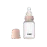 biberon Bibs rond en plastique 150ml rose poudré
