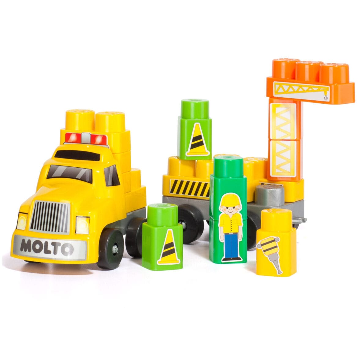 Molto Blocks camion de construction 25 pièces