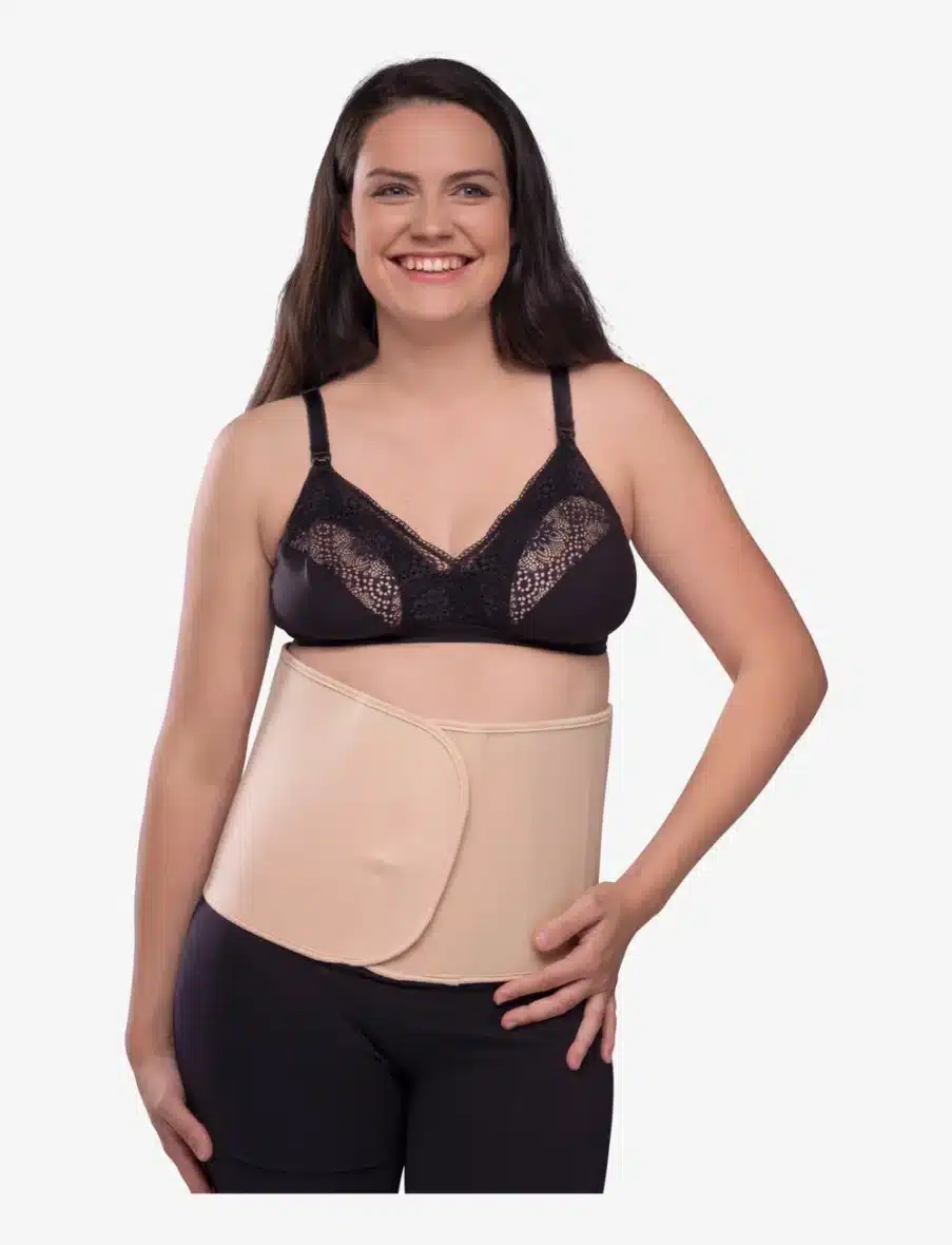 ceinture de maintien post-partum Carriwell S-M naturelle -5- bebemaman