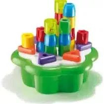 Quercetti Chunky Peggy 28 pièces