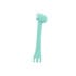cuillère en silicone girafe mint kikkaboo