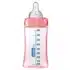 Dodie Biberon Tétine Ronde 3 Vitesses Rose