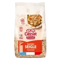 flocons de seigle celnat bio 500g