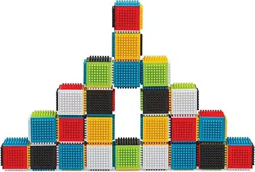 Infantino Ensemble de 24 cubes souples et colorés