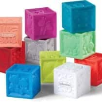 Infantino cubes souples colorés