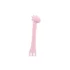 cuillère silicone girafe rose kikkaboo
