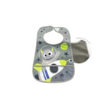 kikkaboo bavoir ramasse-miettes alien cosmos rocket