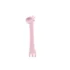 cuillère silicone girafe rose kikkaboo