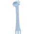 Kikkaboo Cuillère en silicone Girafe Bleu – Cuillère souple bébé 4m+